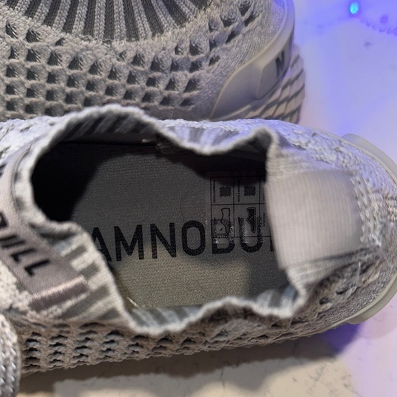 Gray Knit Sneakers - Picture 4 of 5